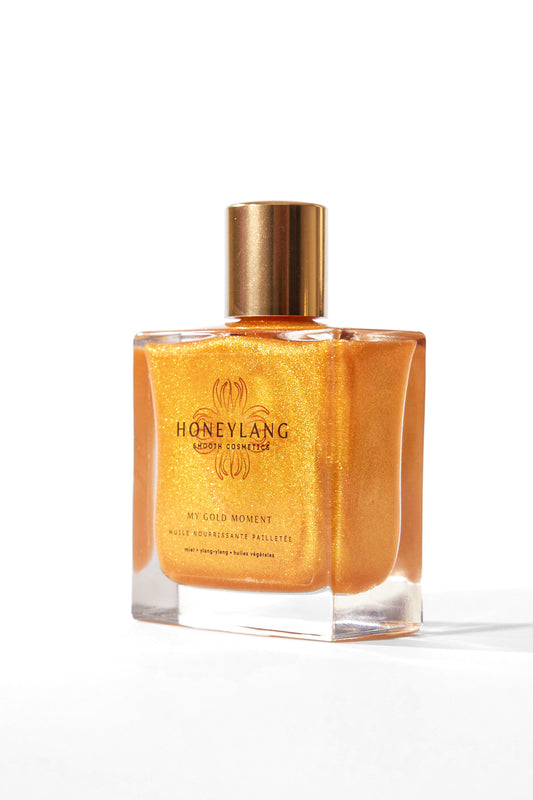 « My Gold Moment » Huile pailletée nourrissante - 50ML
