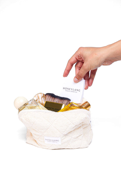 Trousse Honeylang Pouch | Yellow - cream